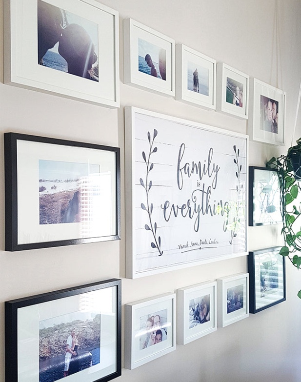 Backdate 1 Create A Family Photo GALLERY WALL – Jibe Prints