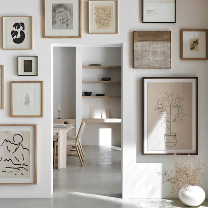 Backdate 1 How To Create A Gallery Wall Guide: Best Gallery Wall Ideas Of