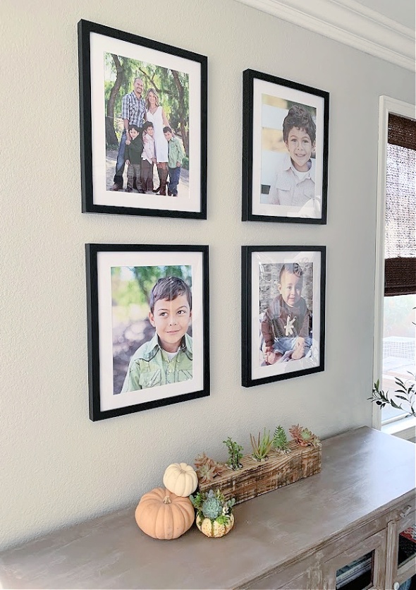 Backdate 1 How To Create A Gallery Wall Of Family Photos - My Uncommon Slice