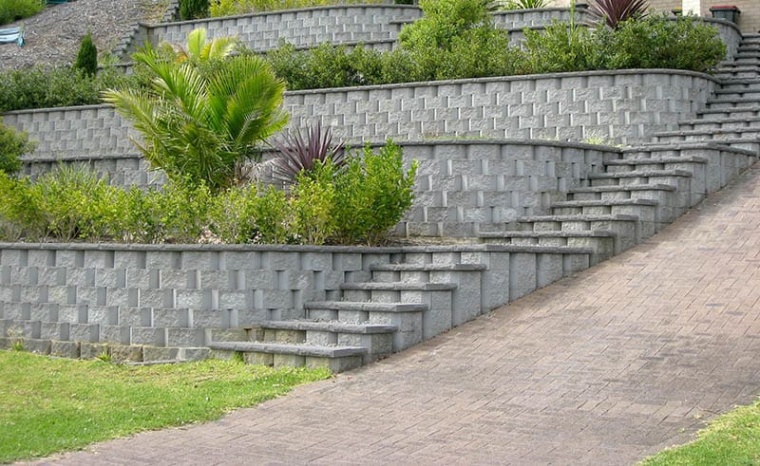 Backdate 3  Practical And Pretty Retaining Wall Ideas  Trees