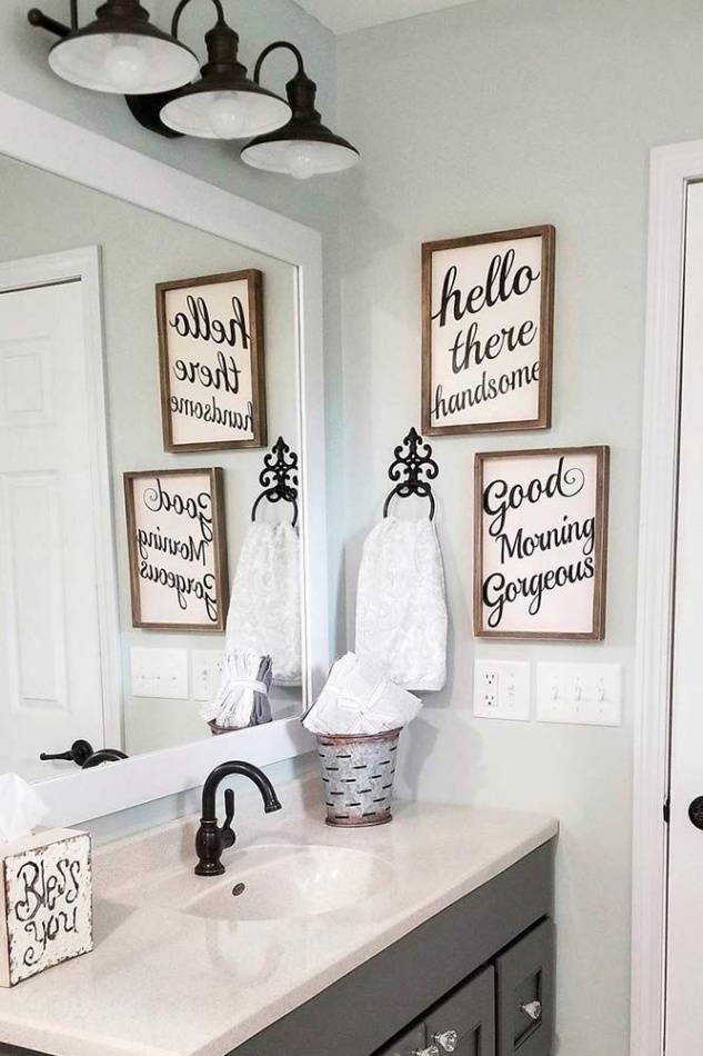 Backdate 4  Creative Ideas For Bathroom Wall Decor To Give Your Bathroom A