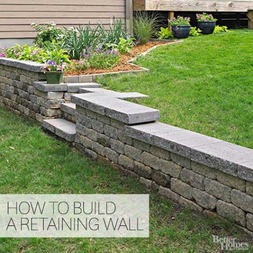 Backdate 4 How To Build Retaining Wall On A Slope