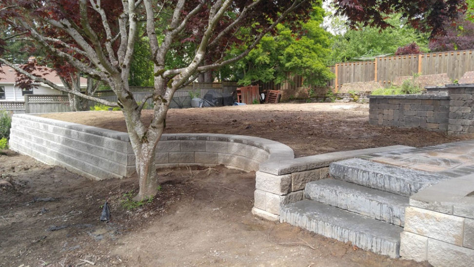 Backdate 4 Retaining Wall Ideas For Sloped Backyard  Sequoia Stonescapes