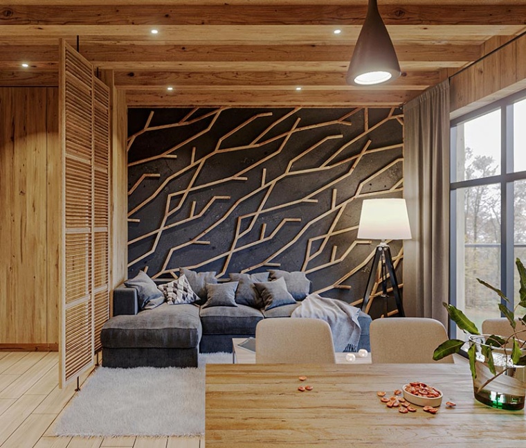 Backdate 5 Accent Walls Designed To Look Like Branches