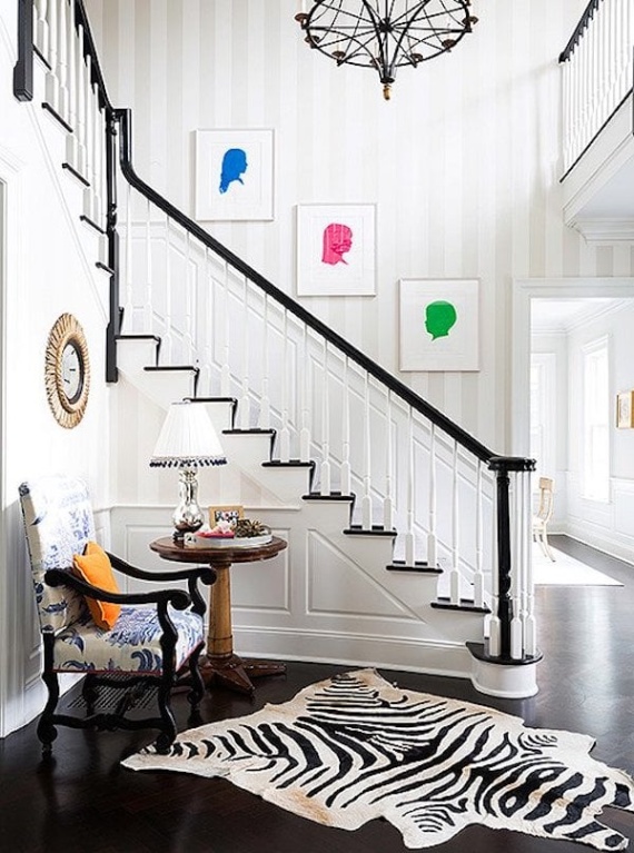 Niche Utama 1 How To Decorate A Staircase Wall - The Zhush Blog