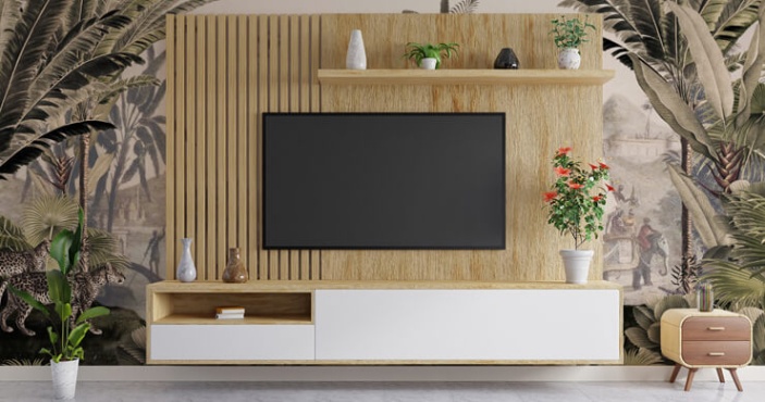 Gemütliche Wohnzimmer TV Wand Ideen – Bringe Stil In Dein Zuhause!