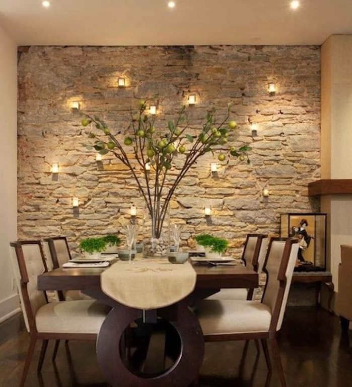 Niche Utama 1 + Modern Dining Room Wall Decor Ideas & Designs For