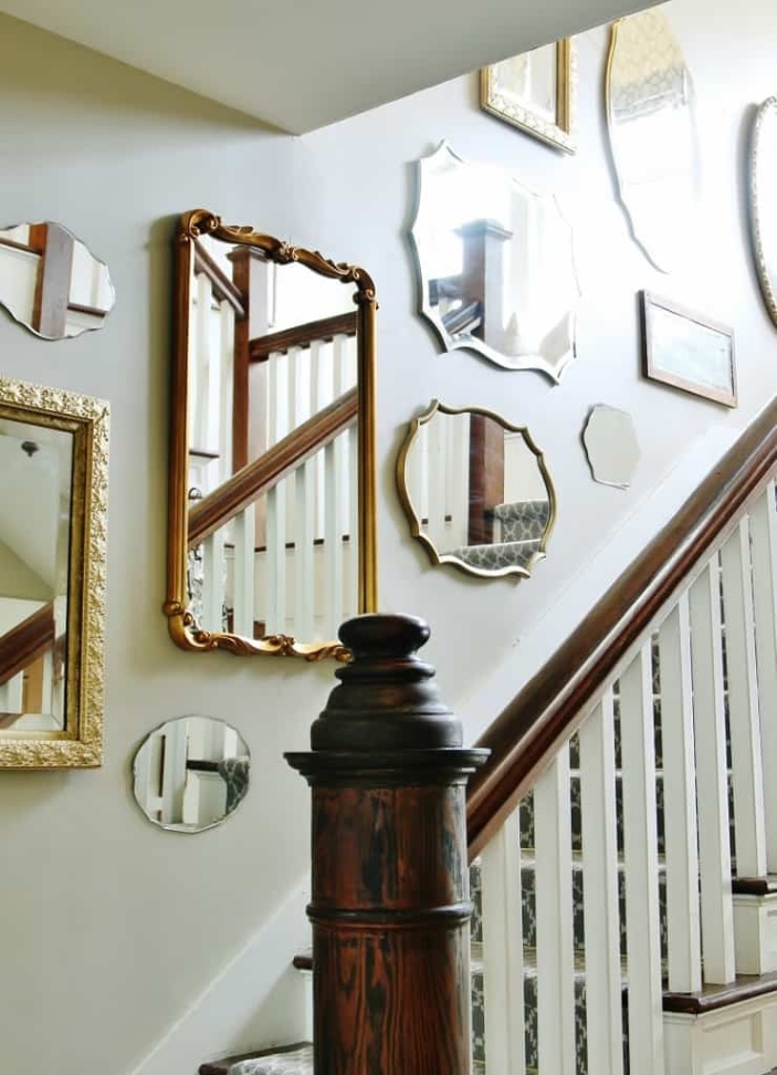 Niche Utama 1 Simple Staircase Wall Ideas - Thistlewood Farm