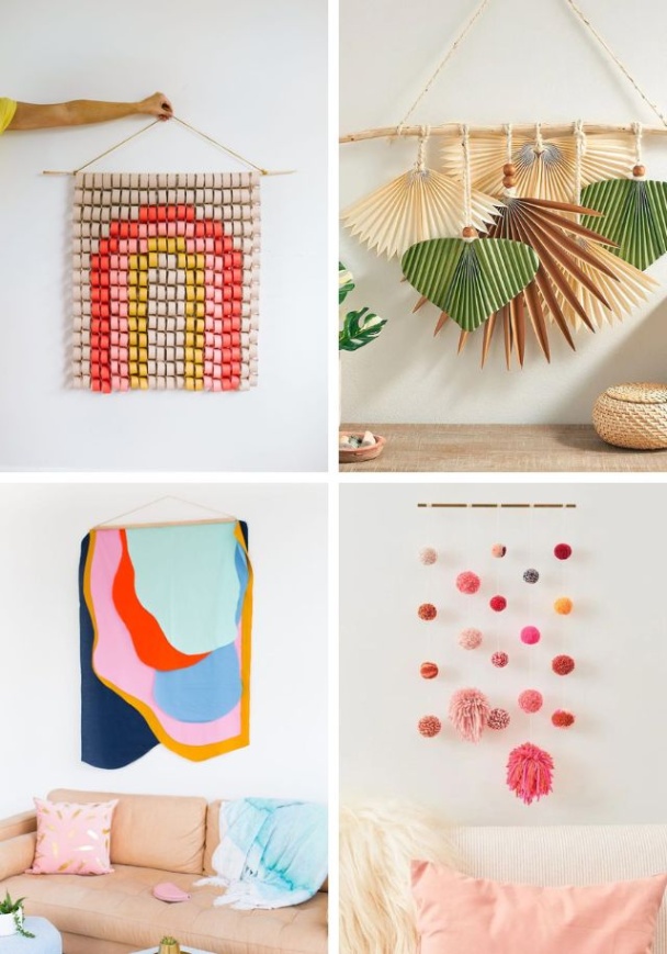 Niche Utama 2  AMAZING Craft Wall Hanging Ideas! - Design Improvised