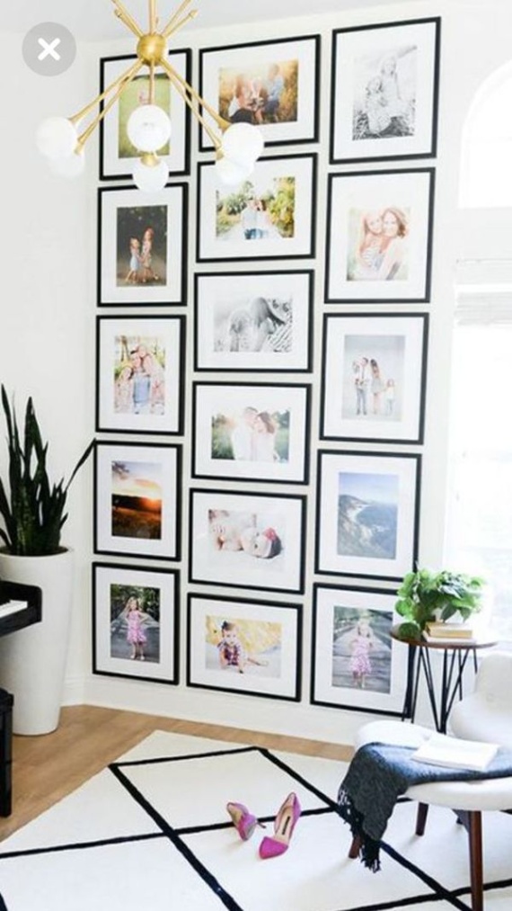 wall decoration frame ideas Niche Utama 2  Beautiful Ways To Make Gallery Frame Wall For Family Photos