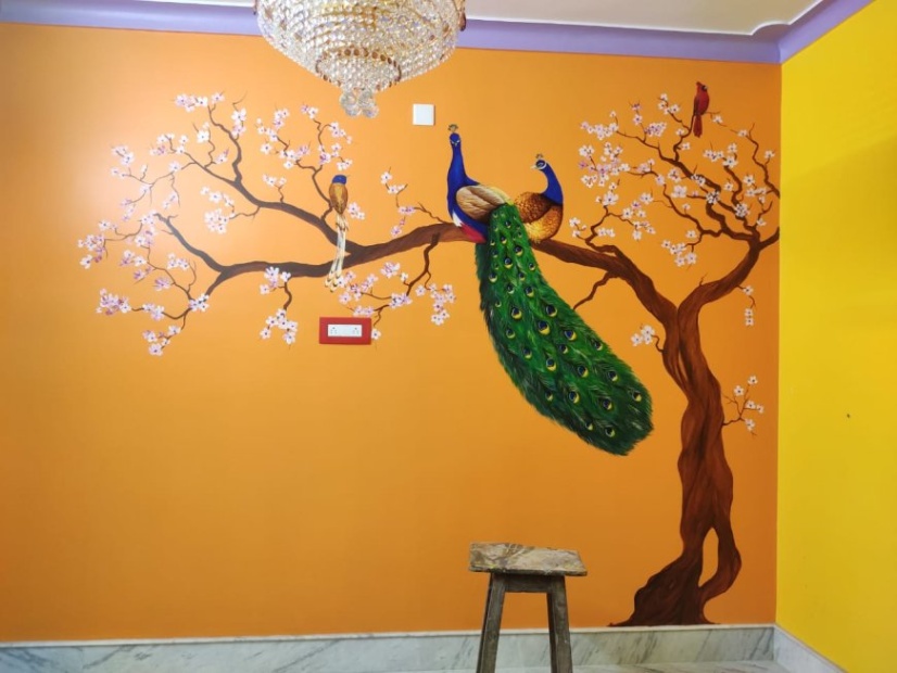 Niche Utama 2 Best + Wall Painting Designs  Best Wall Painting Design Ideas