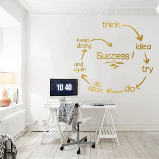 Niche Utama 2 Office Wall Art, Office Decor, Home Office, Office Decals, Wall